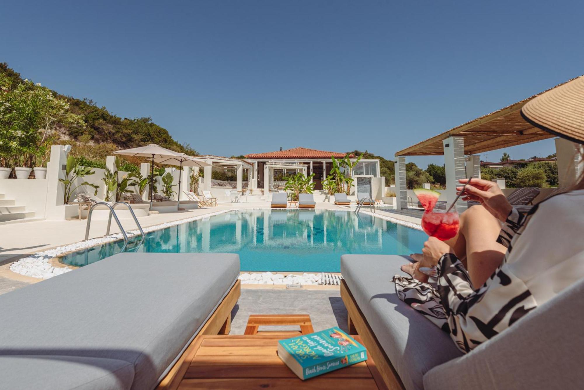 Ampelia Hotel Kassandra Chaniotis Exterior foto